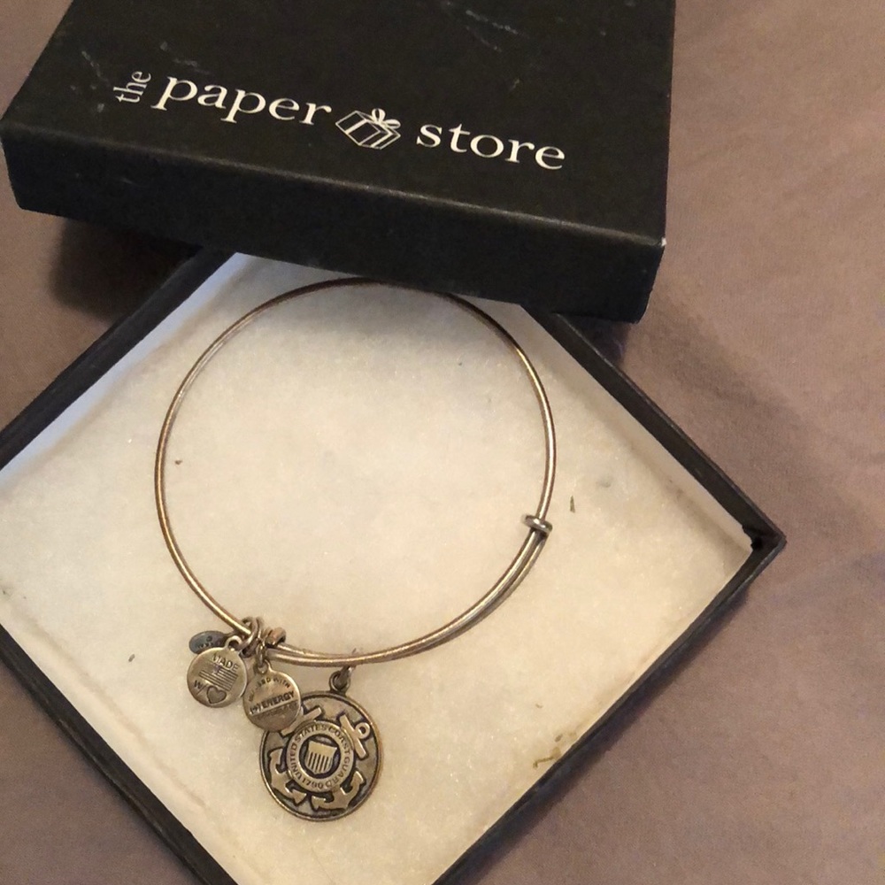 Alex and Ani coast guard bracelet